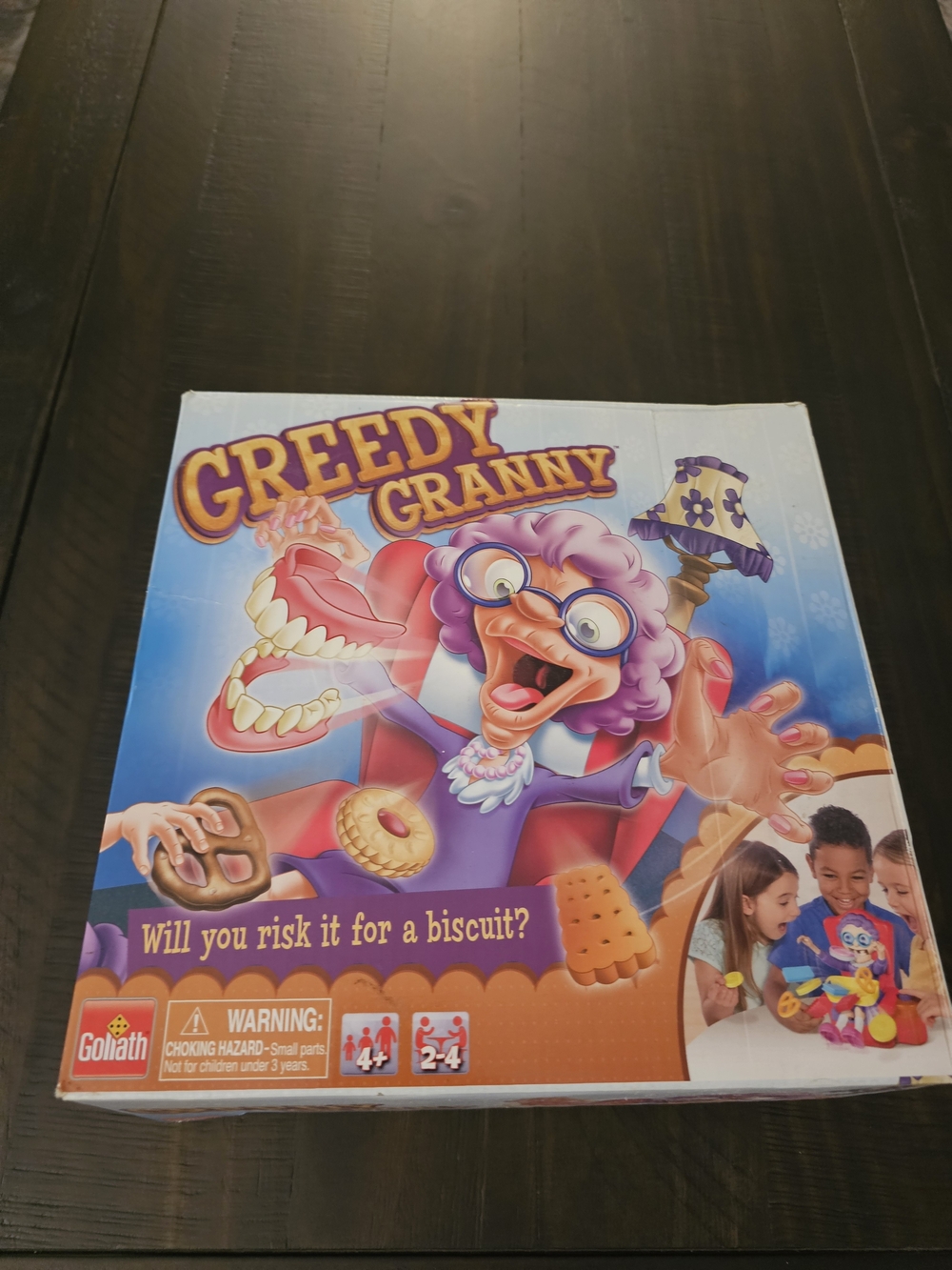 Greedy Granny Kids Game - Purple Granny Biscuit Challenge